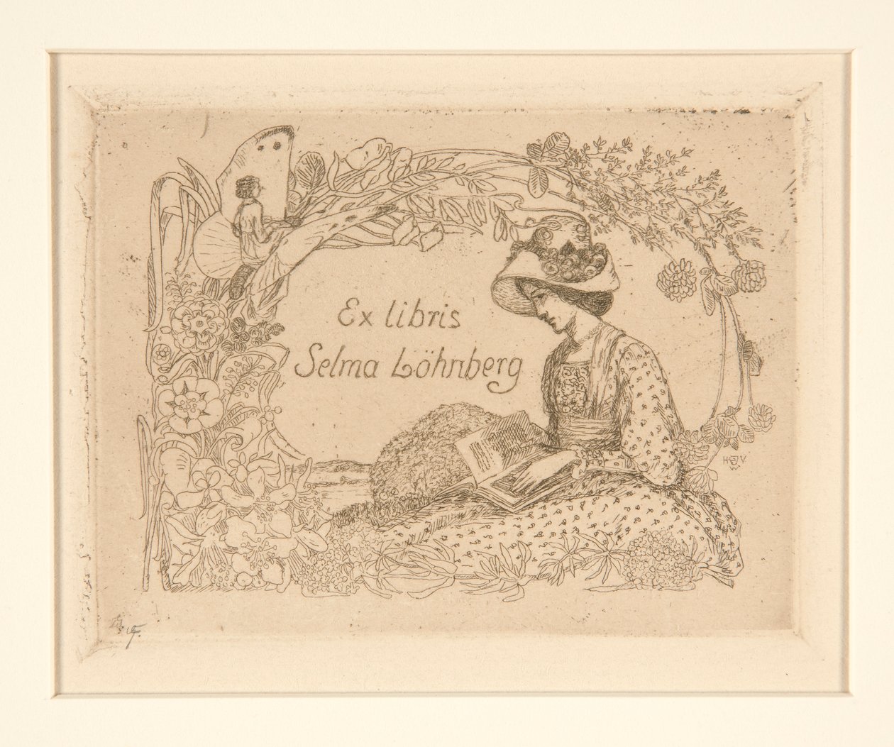 Exlibris von Heinrich Vogeler