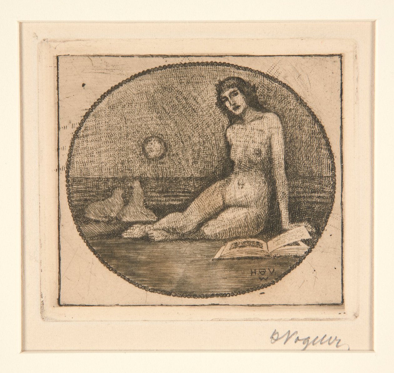 Exlibris von Heinrich Vogeler