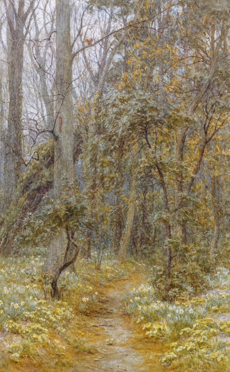 Im Garten von Helen Allingham