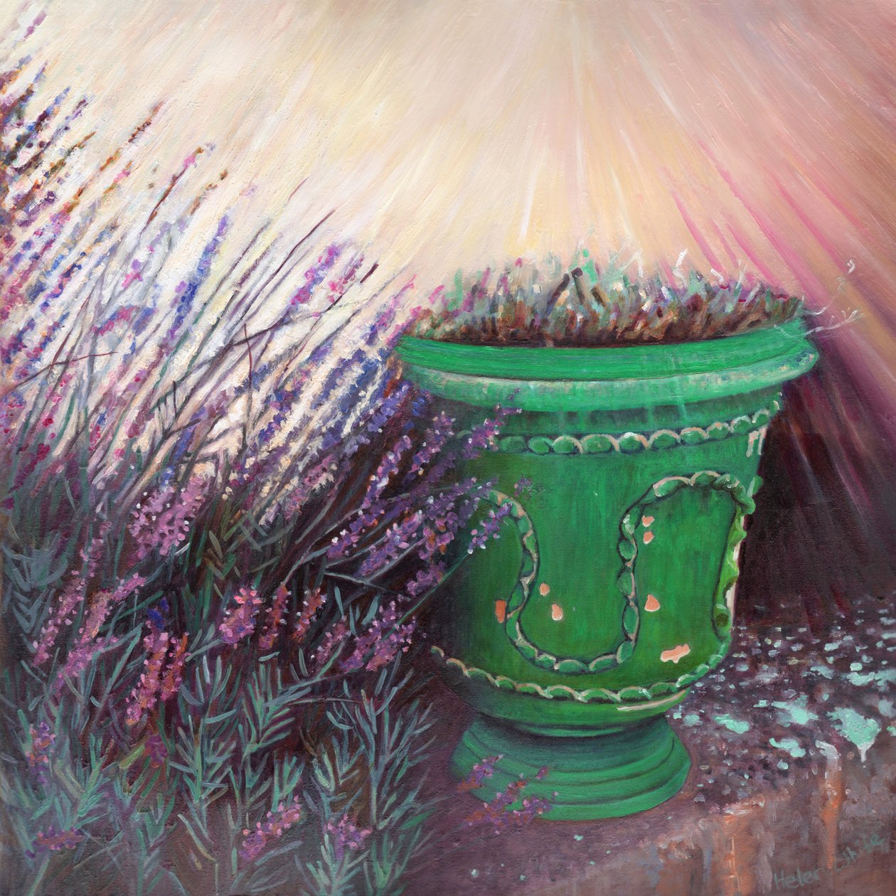 Provenzalischer Garten II, 2014 von Helen White