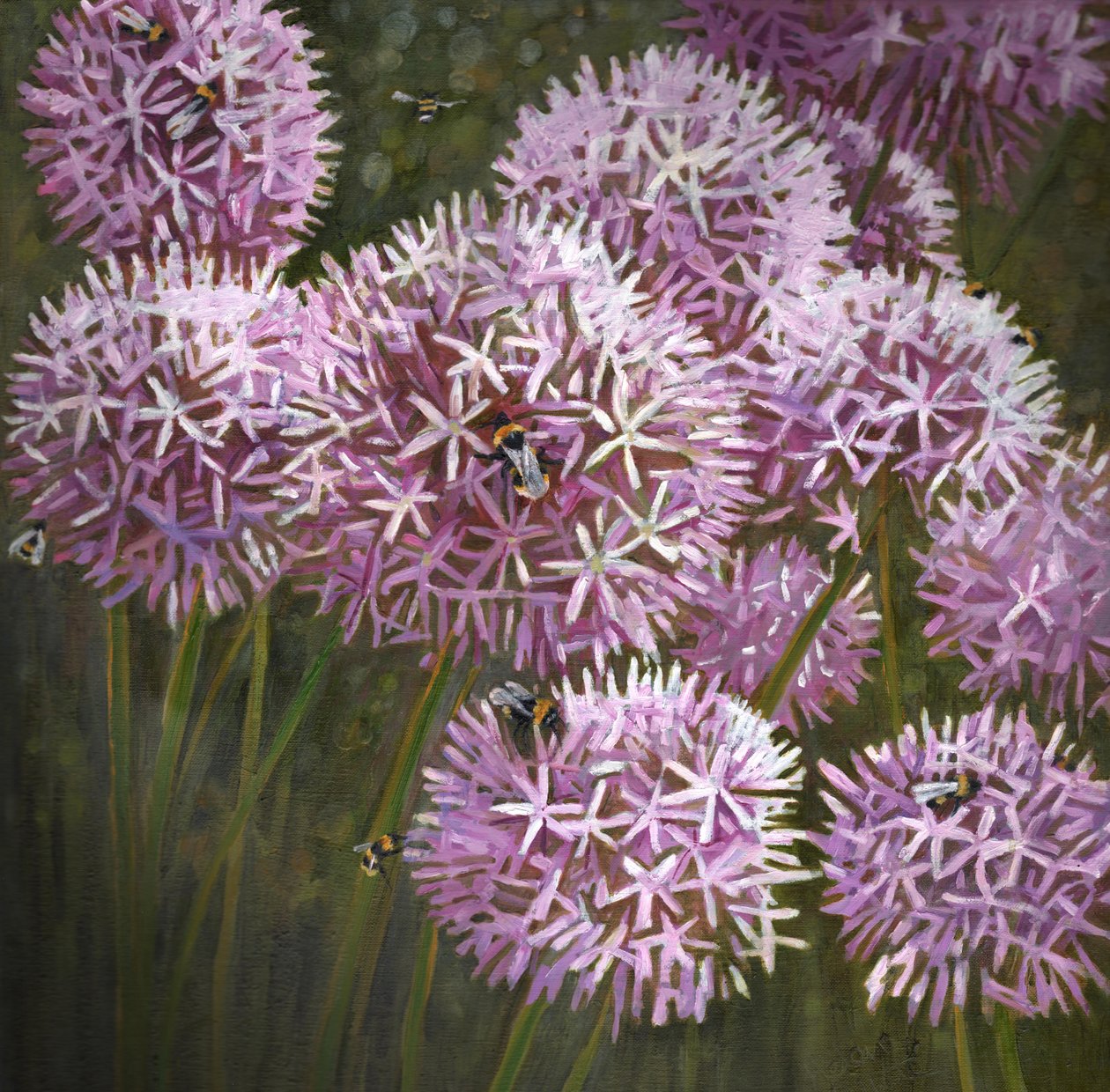 Sommerbienen, 2014 von Helen White