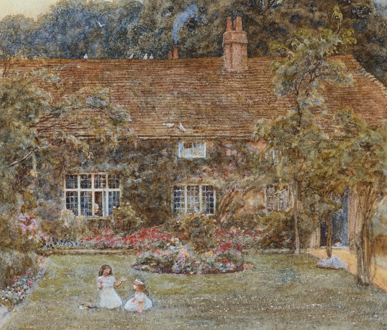 Ein Landhaus von Helen Allingham