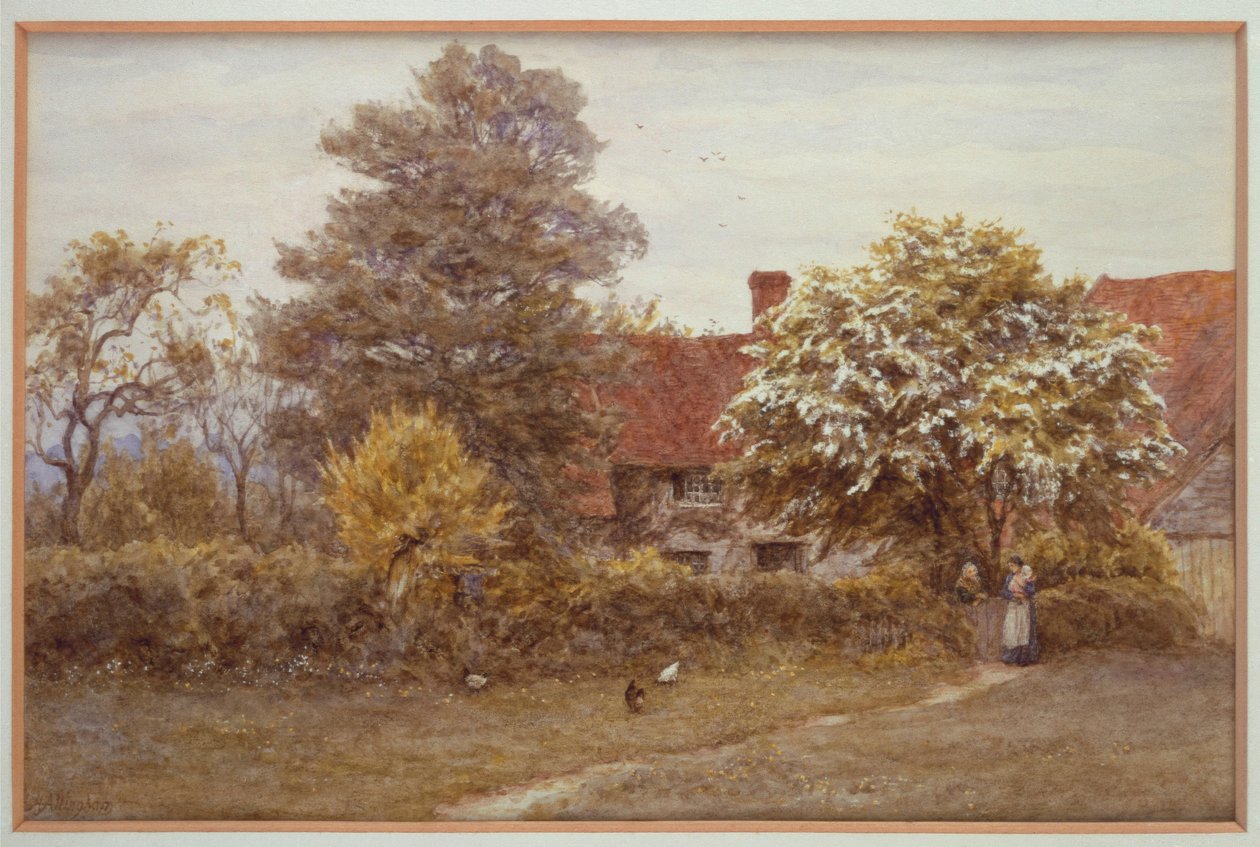 Blakes Haus, Hampstead Heath von Helen Allingham