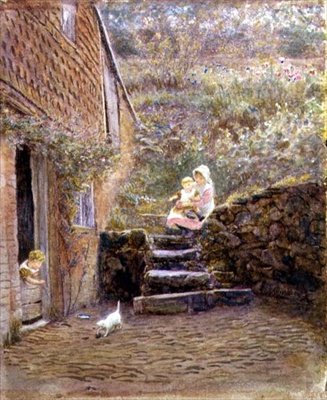 Das Kätzchen von Helen Allingham