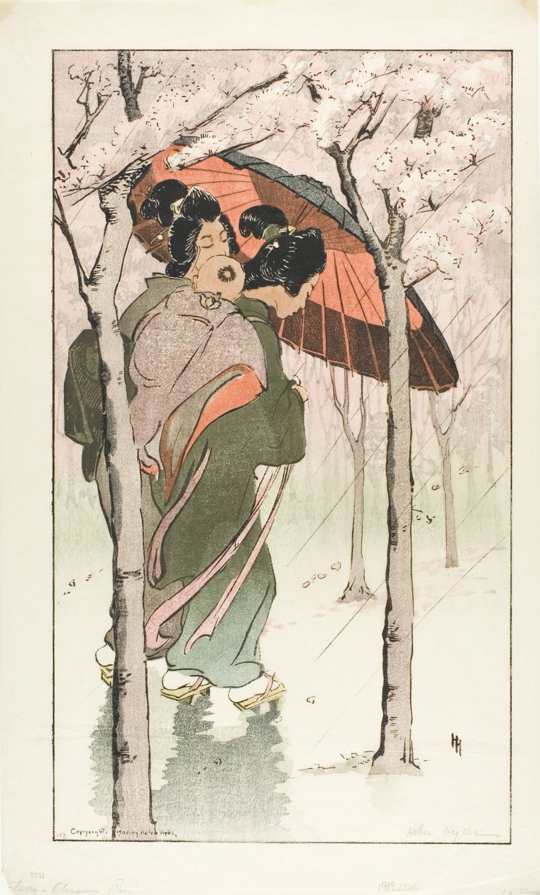 Kirschblütenregen von Helen Hyde