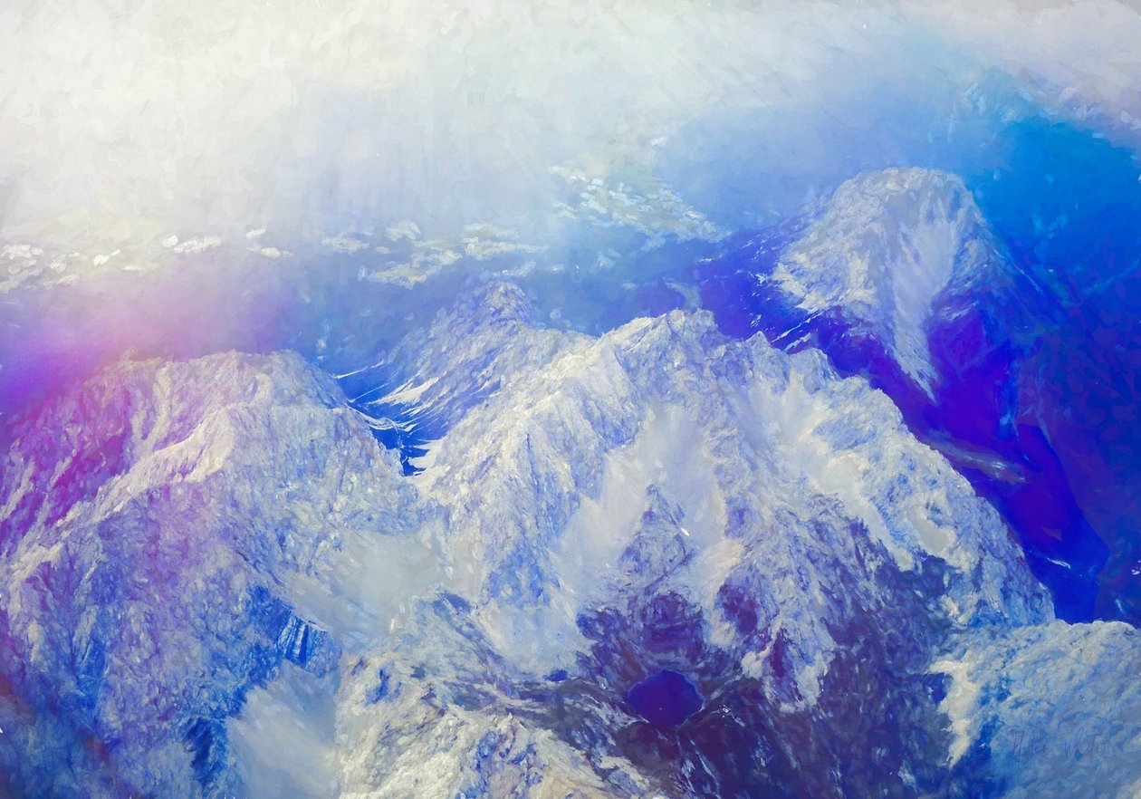 Bergflare, 2019 von Helen White