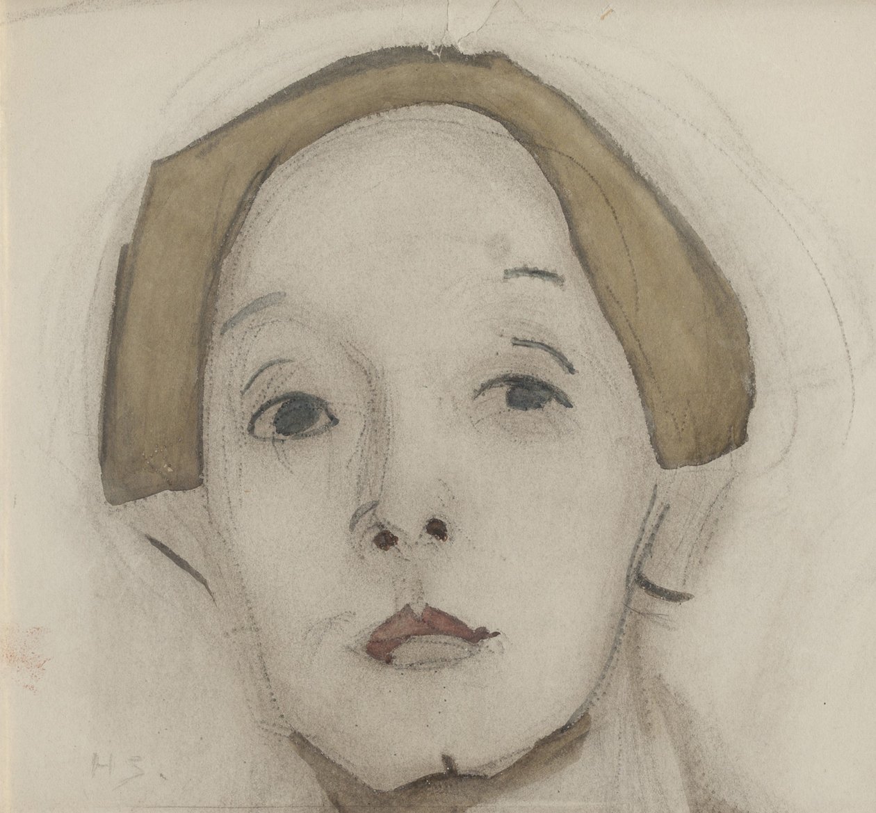 Selbstporträt, 1915 von Helene Schjerfbeck