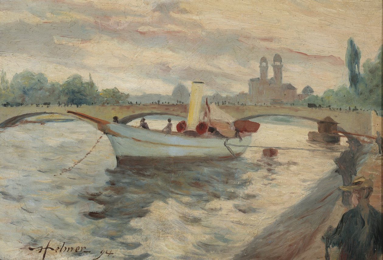 Motiv von der Seine von Helmer Osslund