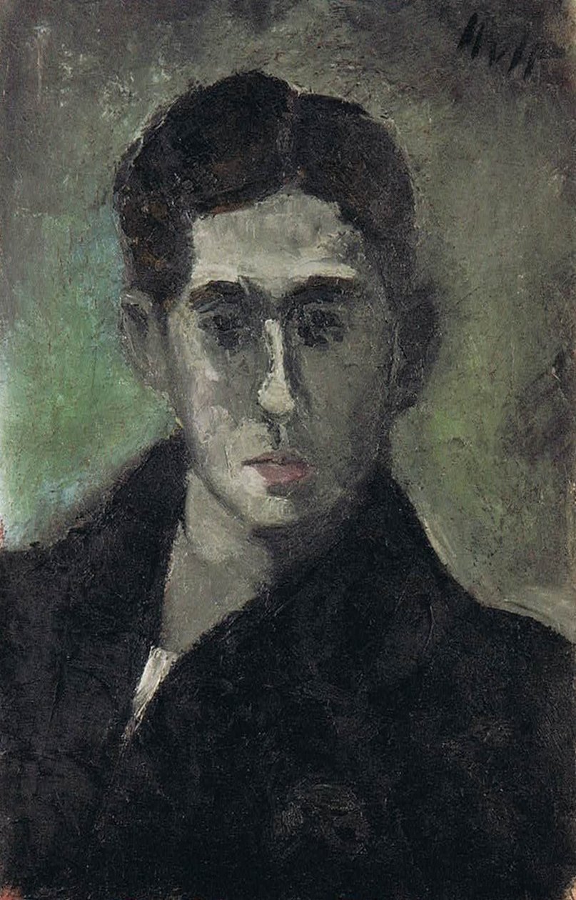 Selbstbildnis, 1923 von Helmut Kolle