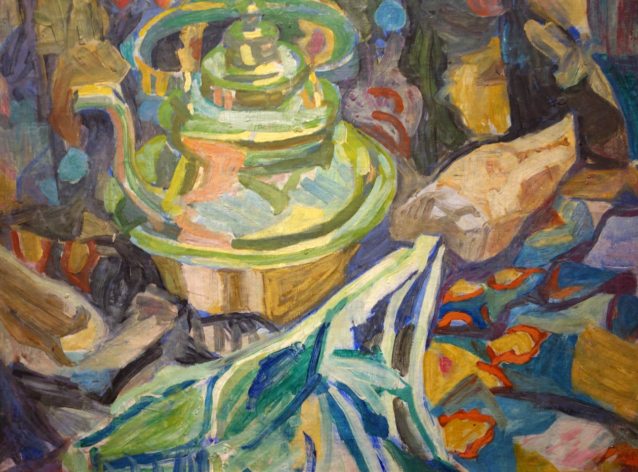 Wasserkessel und Rübe von Helmuth Macke