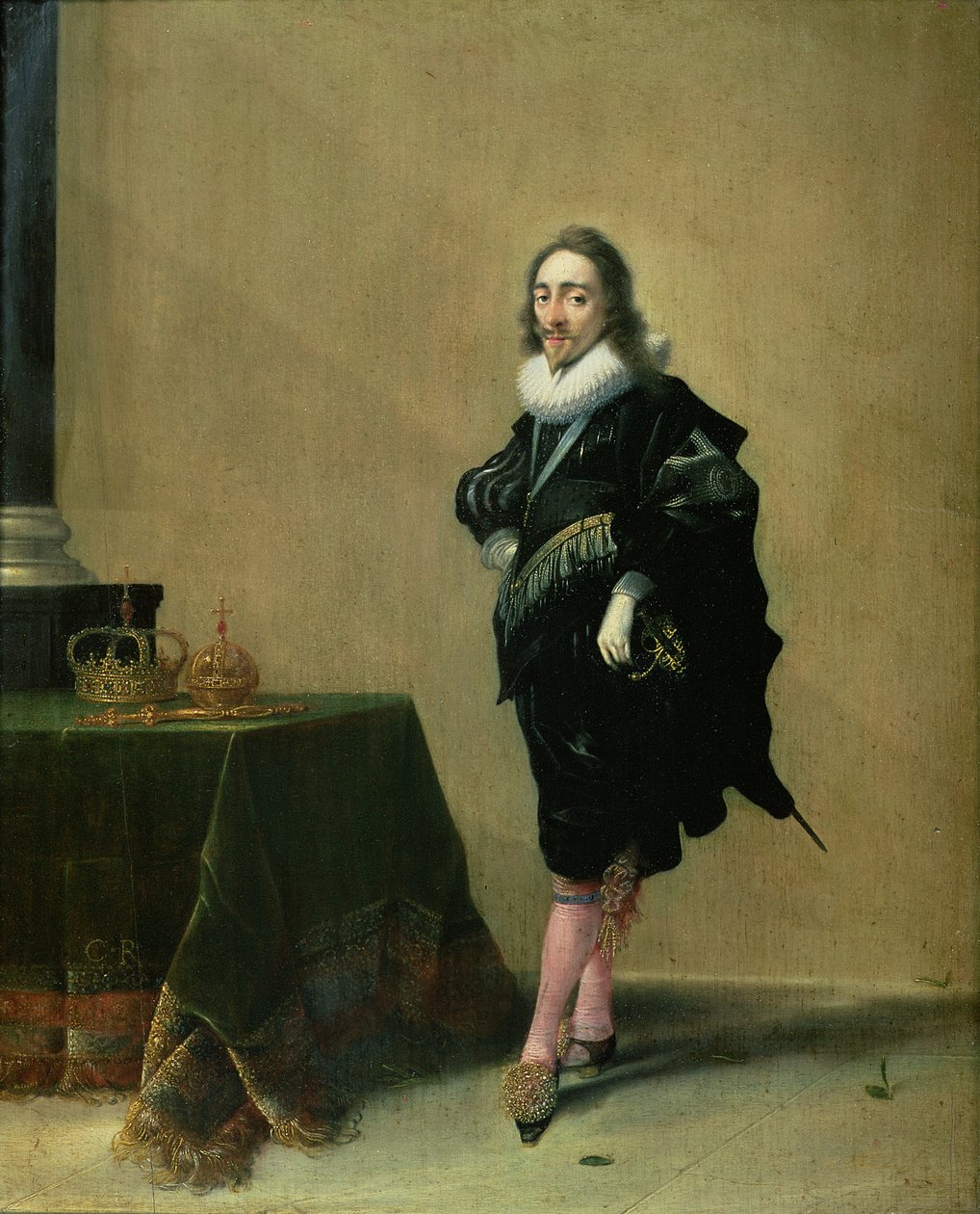 Porträt von Charles I (1600-49) 1632 von Hendrick Gerritsz Pot