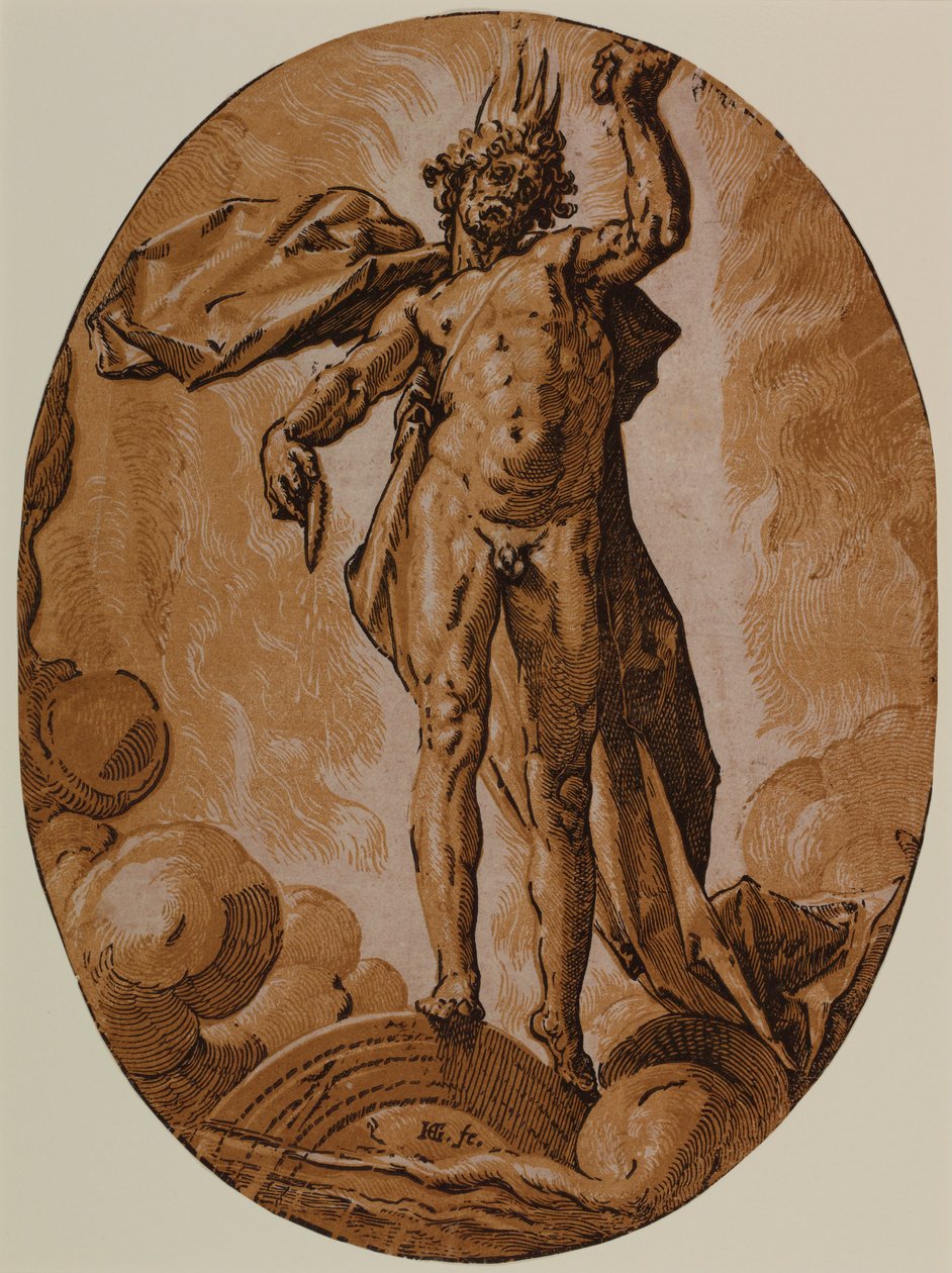 Tag (Helios) von Hendrik Goltzius