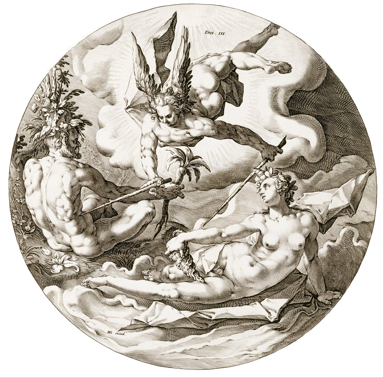 Tag III von Hendrik Goltzius