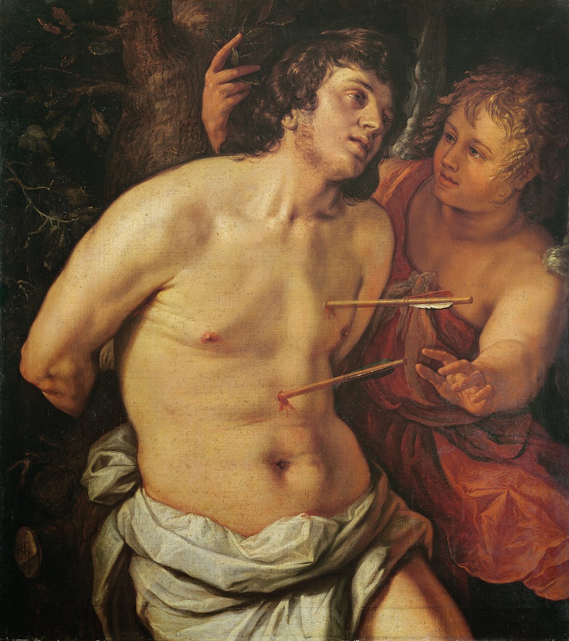 St. Sebastian von Hendrik Goltzius
