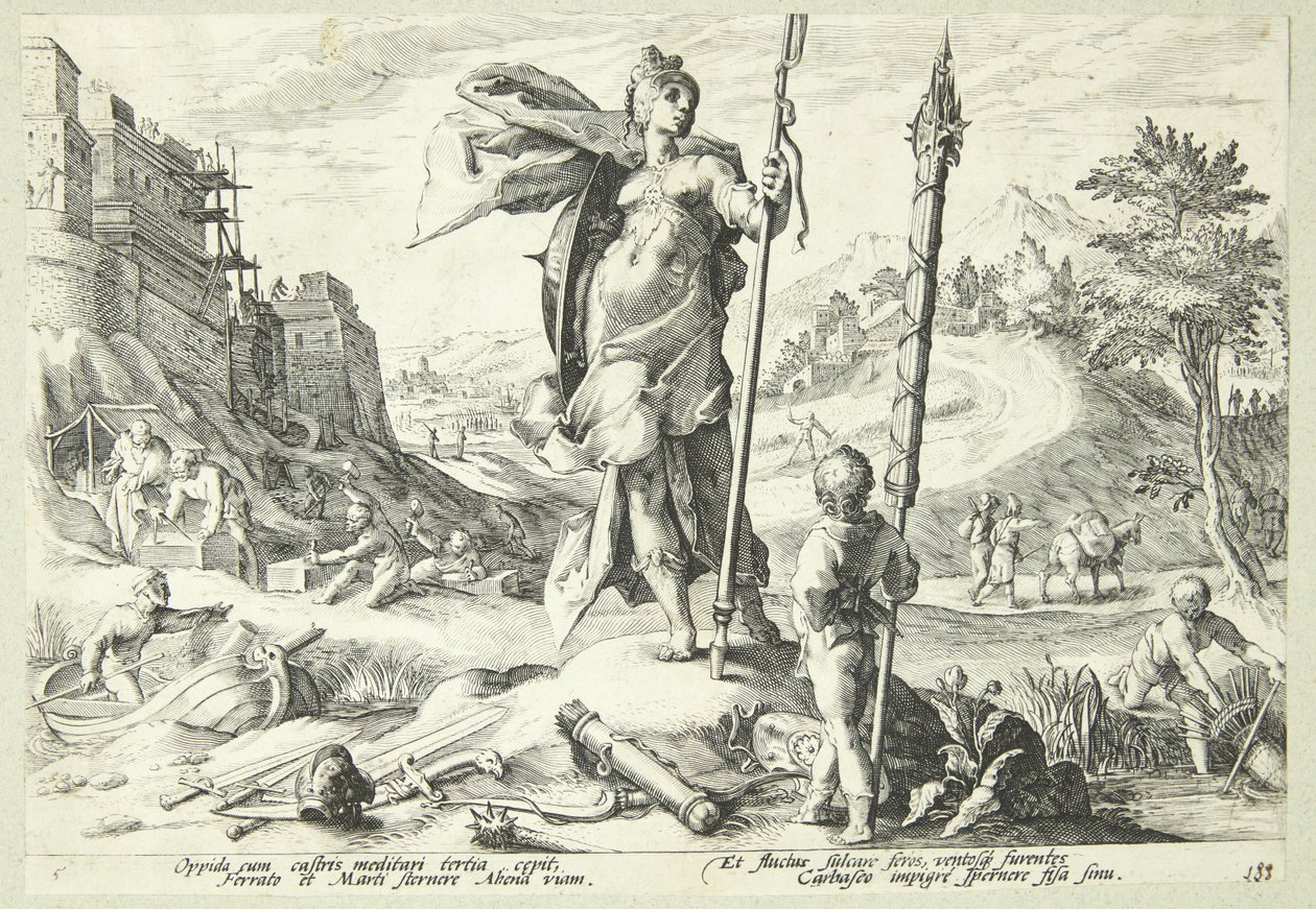Bronzezeit von Hendrick Goltzius