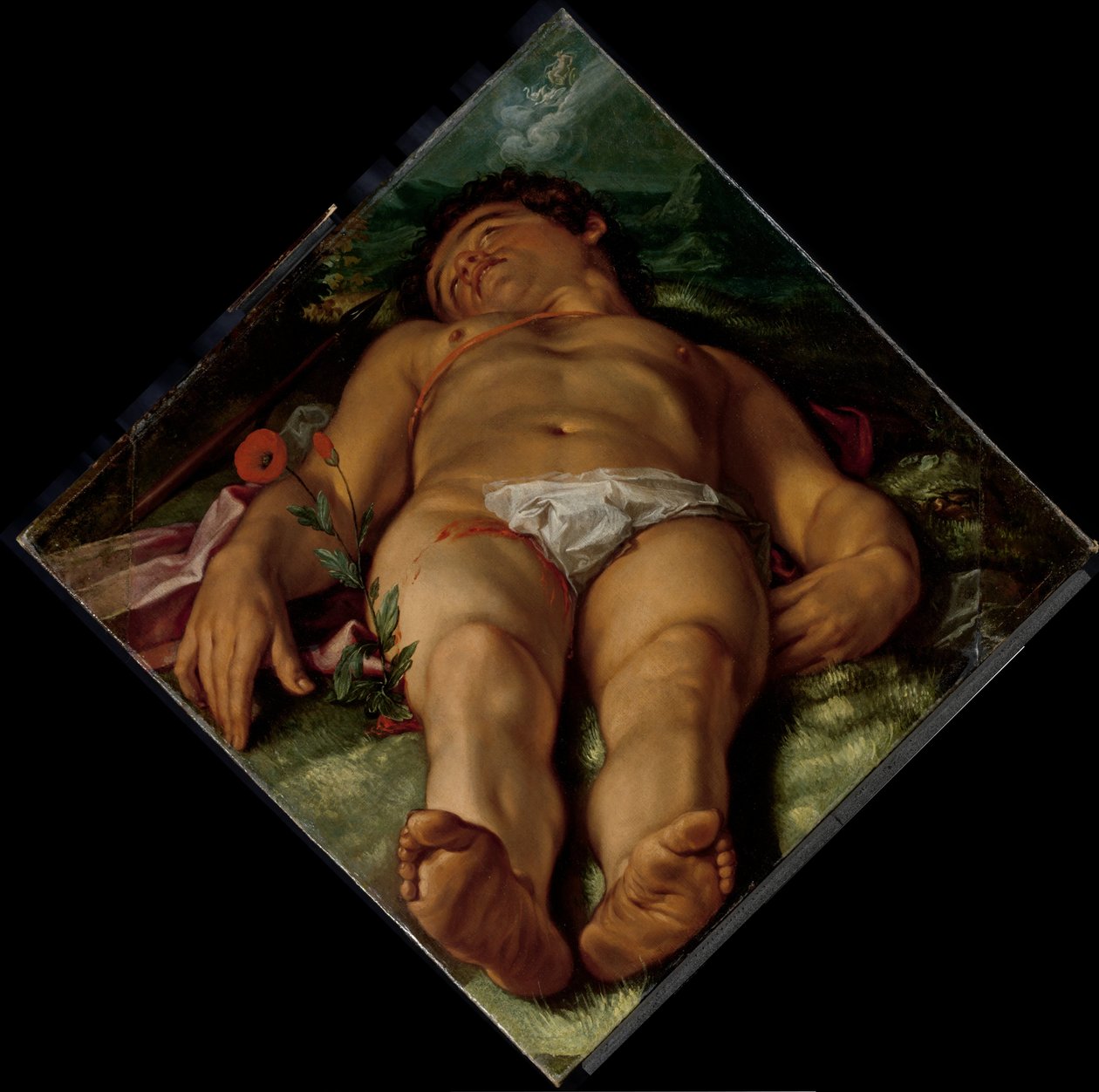 Sterbender Adonis von Hendrick Goltzius