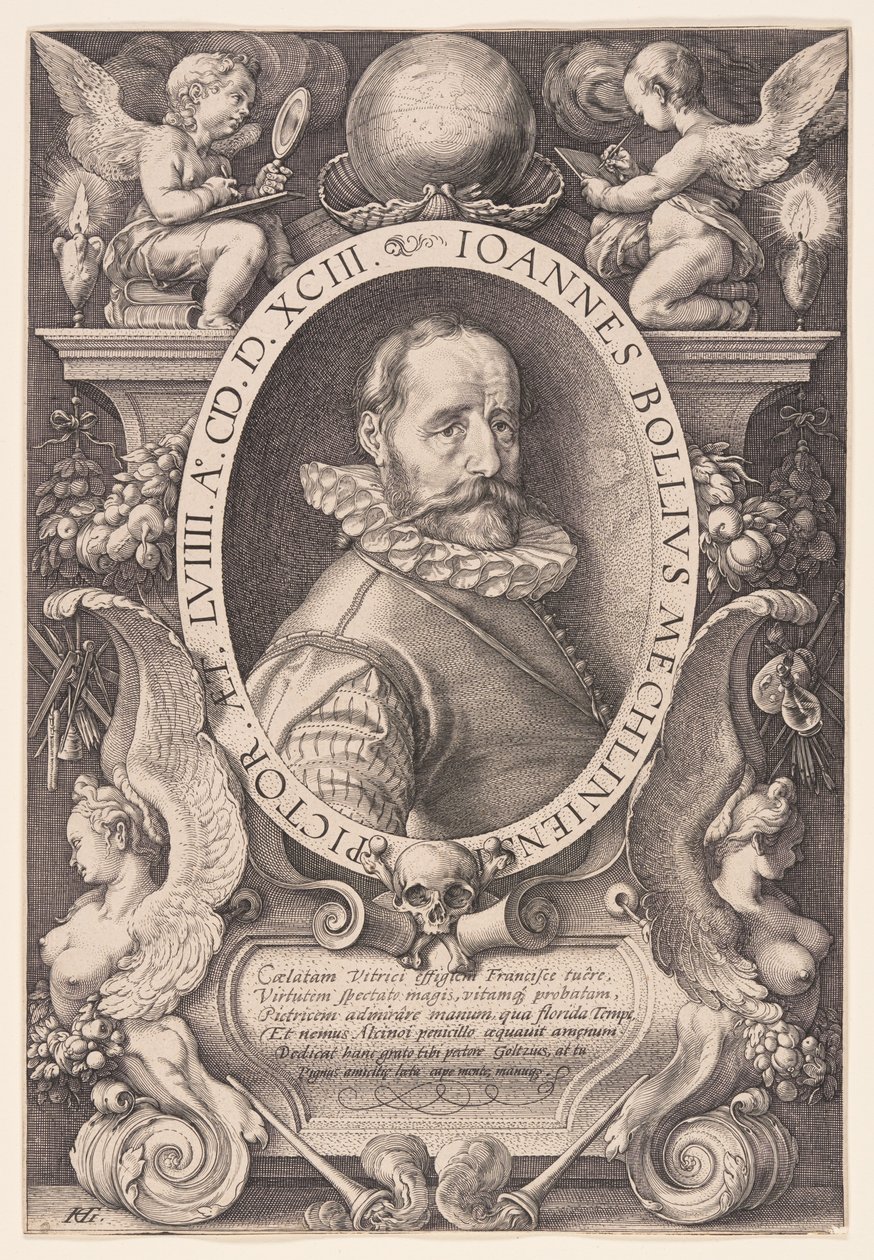 Hans Bol von Hendrick Goltzius