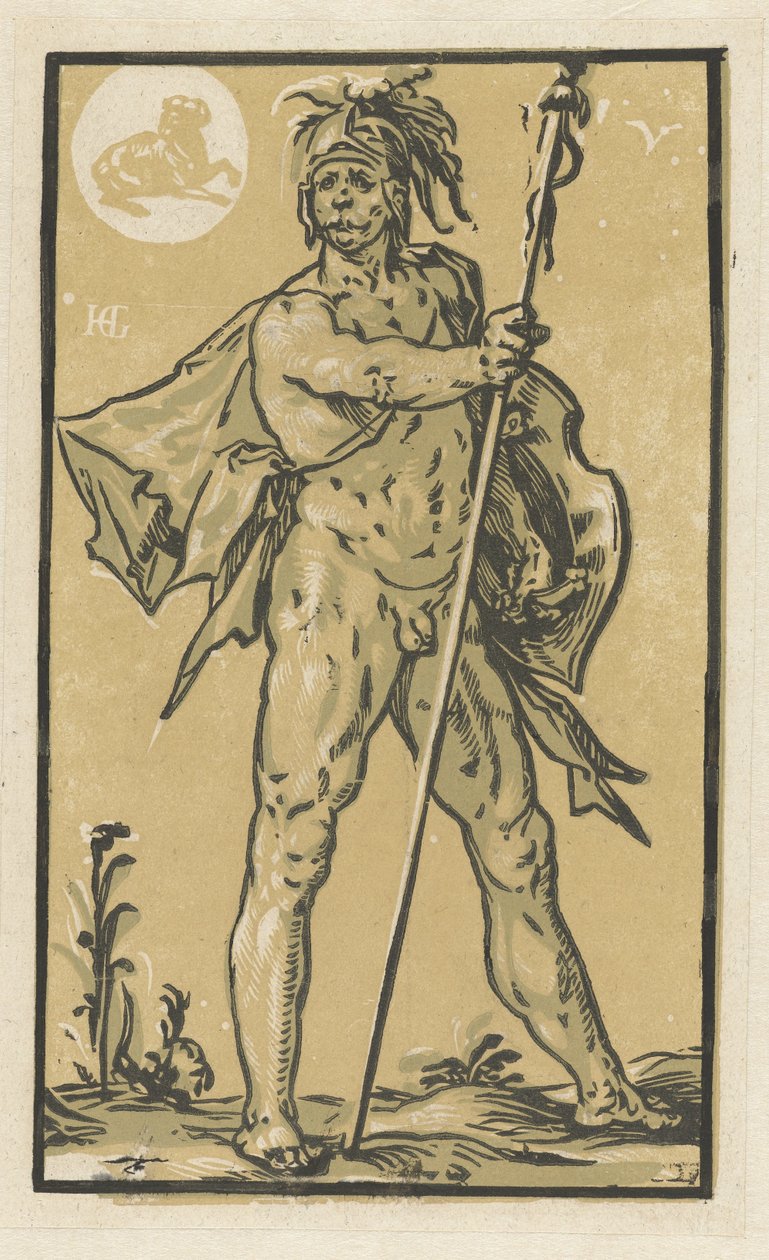 Mars von Hendrick Goltzius