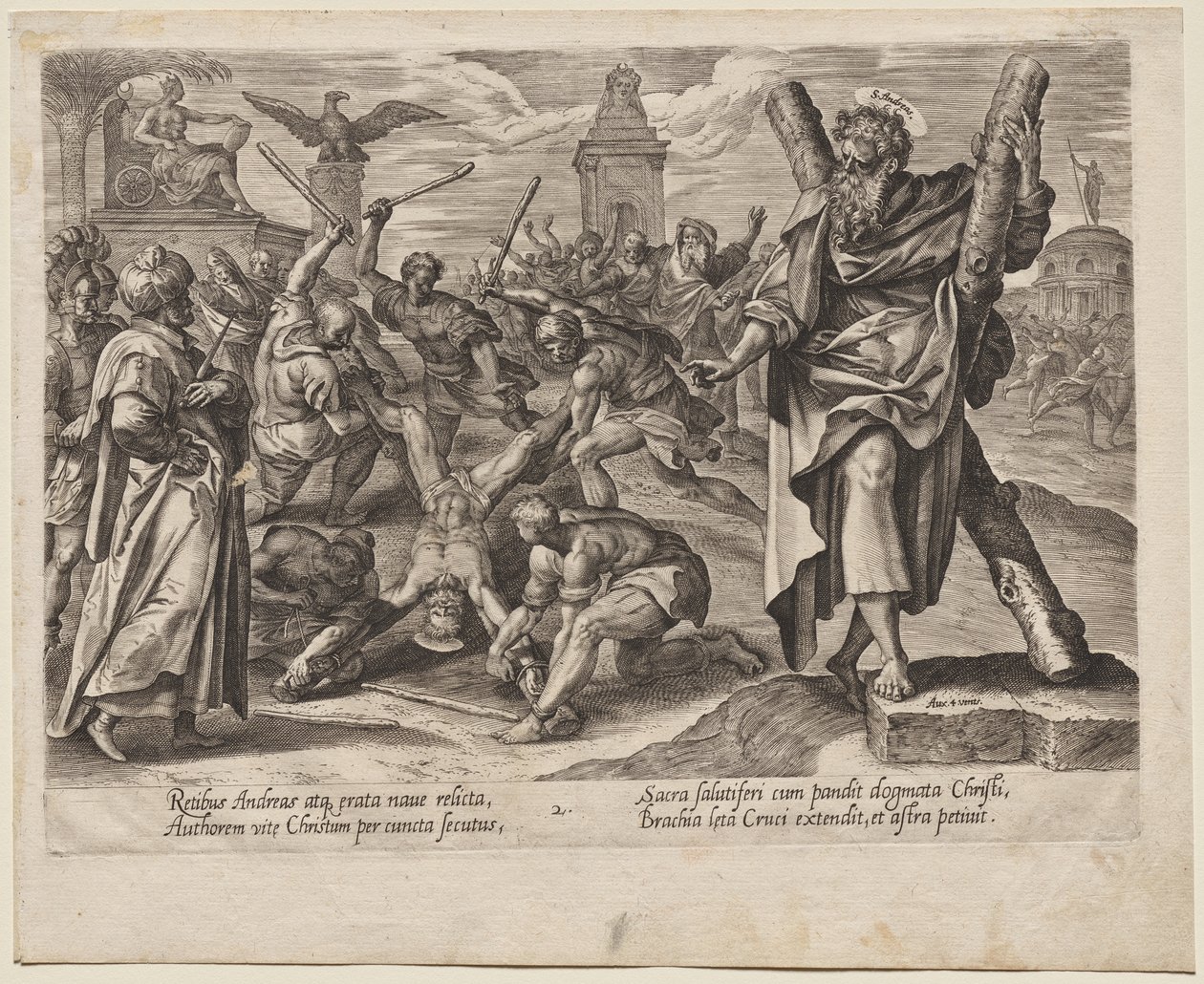 St. Andreas von Hendrick Goltzius