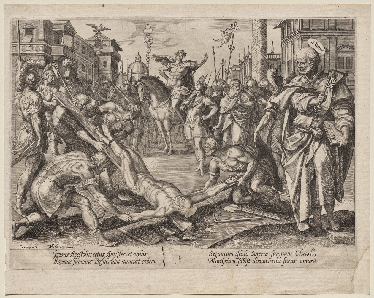 St. Petrus von Hendrick Goltzius