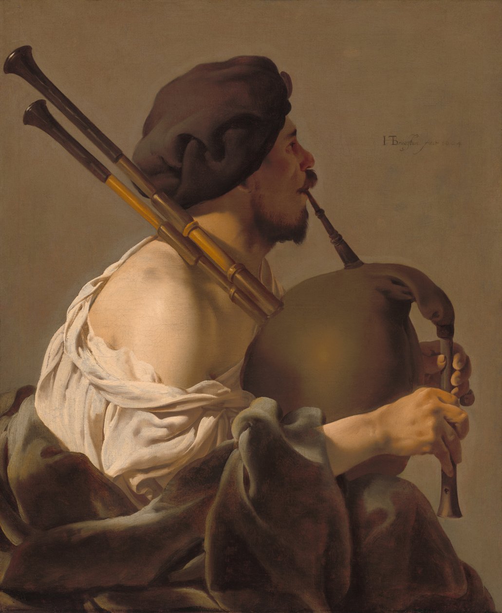 Der Dudelsackspieler von Hendrick ter Brugghen