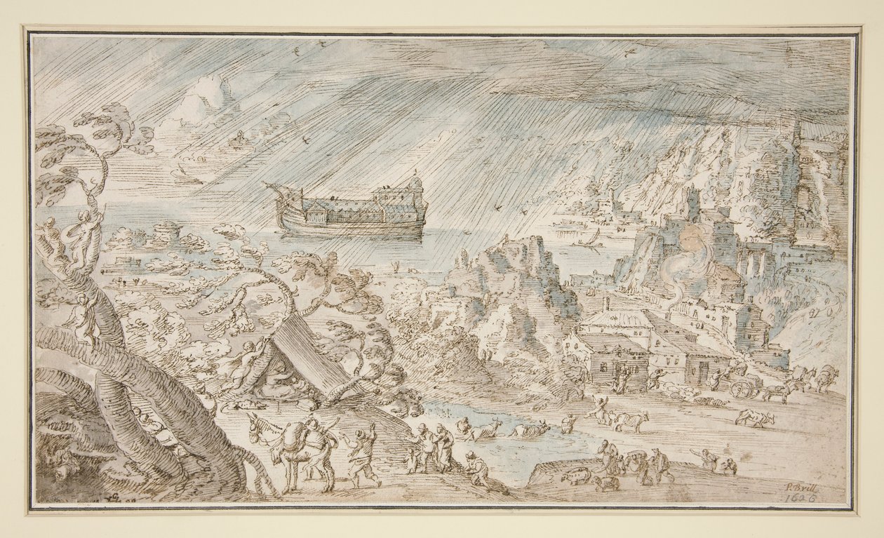 Die Sintflut von Hendrick van Cleve III