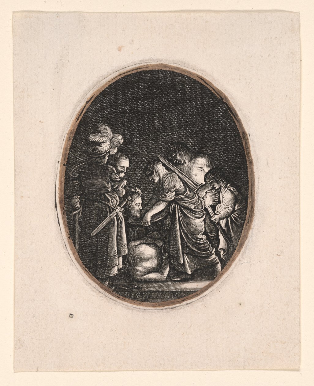 Die Enthauptung von Johannes dem Täufer von Hendrick von Goudt