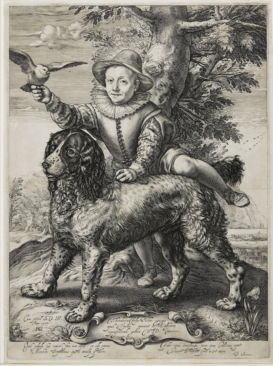 Frederik de Vries, 1597 von Hendrik Goltzius