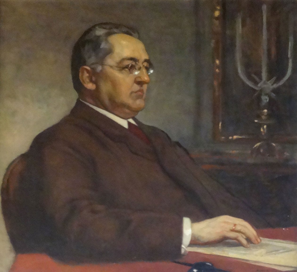 Porträt von Hendrik IJssel de Schepper (1844-1909) von Hendrik Haverman