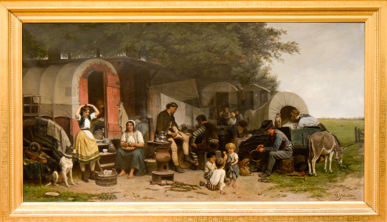 Zirkusgäste von Hendrik Jacobus Scholten