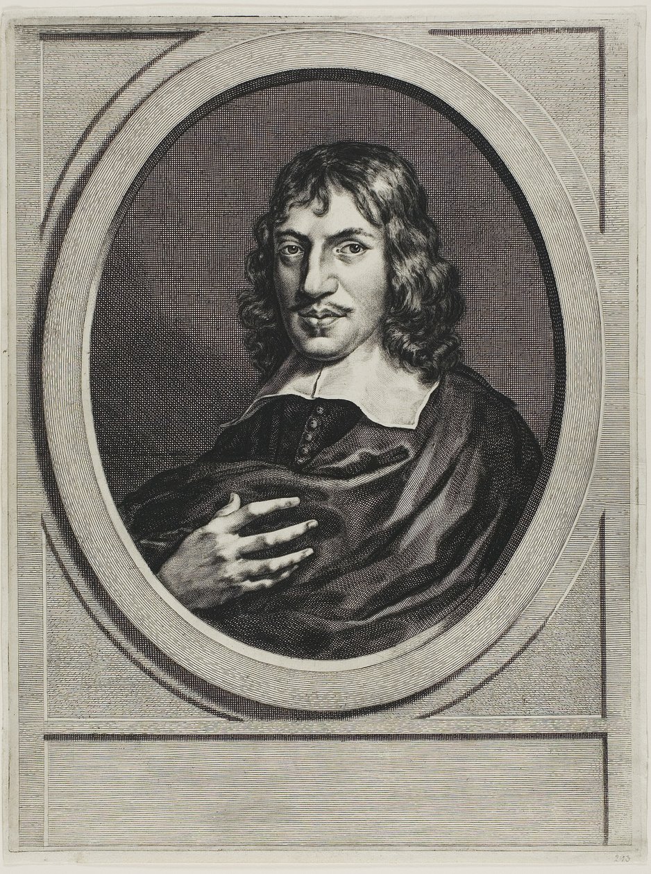Porträt von Taddeus de Lantman, Prediger von Hendrik Bary