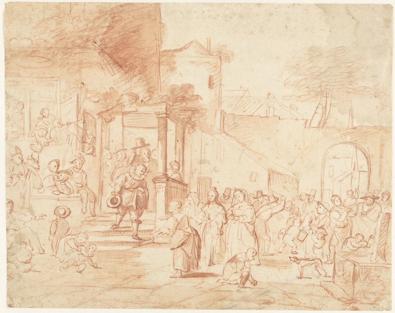 Die Dorpsbruiloft von Hendrik Carré (II)