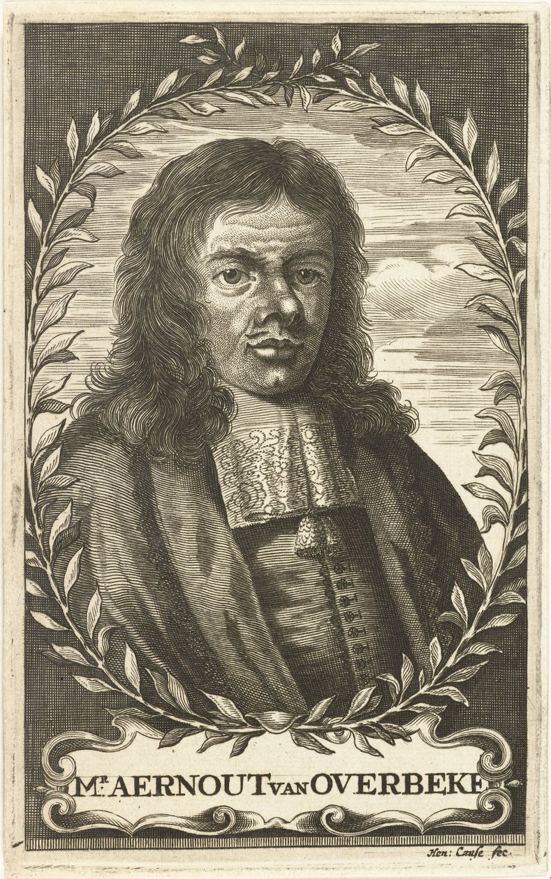 Porträt von Aernout van Overbeke von Hendrik Causé