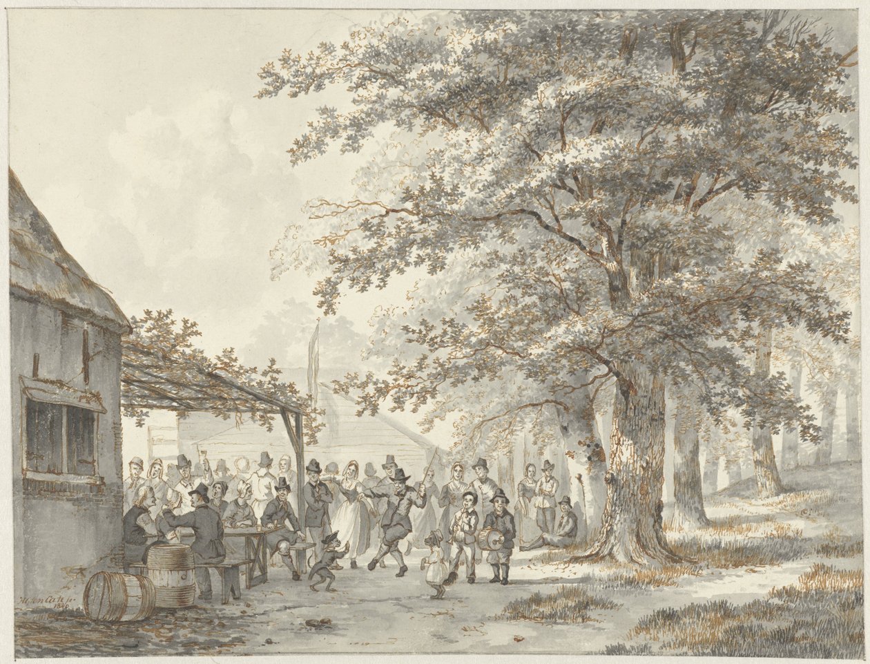 Dorffest von Hendrik Gerrit ten Cate