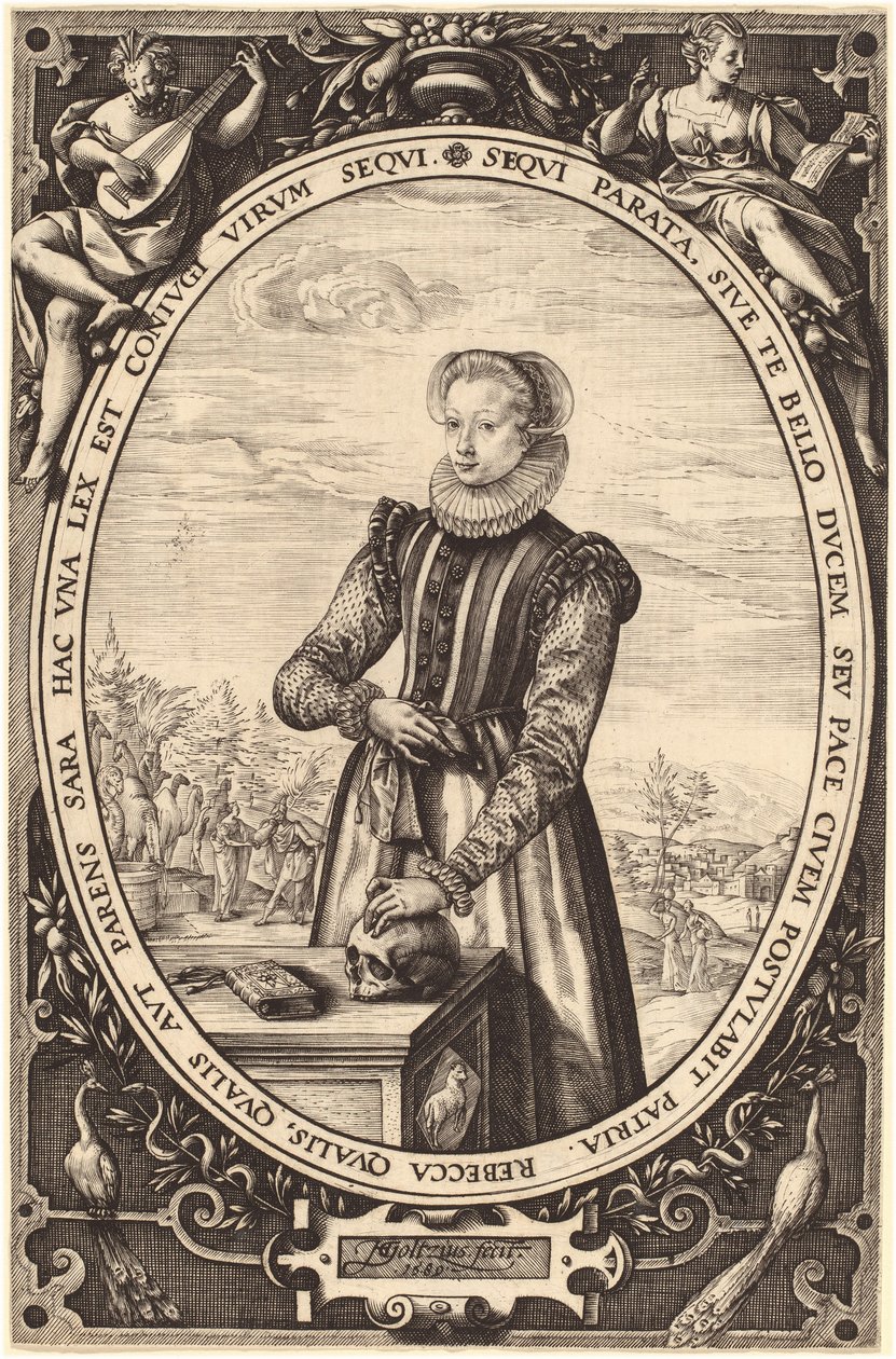Josina Hamels von Hendrik Goltzius