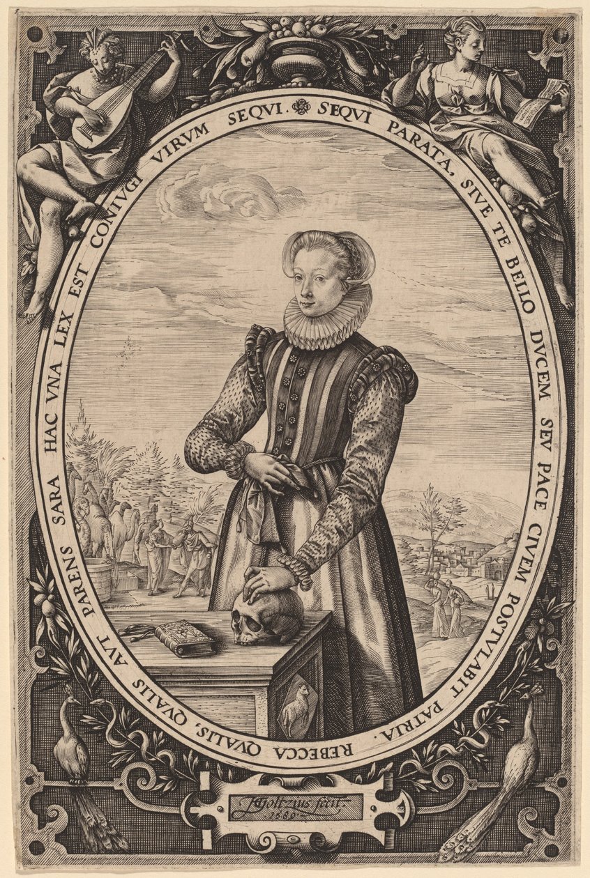 Josina Hamels von Hendrik Goltzius