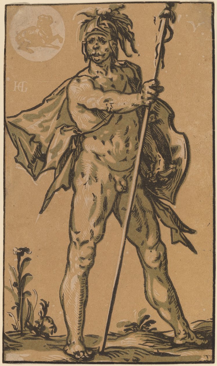 Mars von Hendrik Goltzius