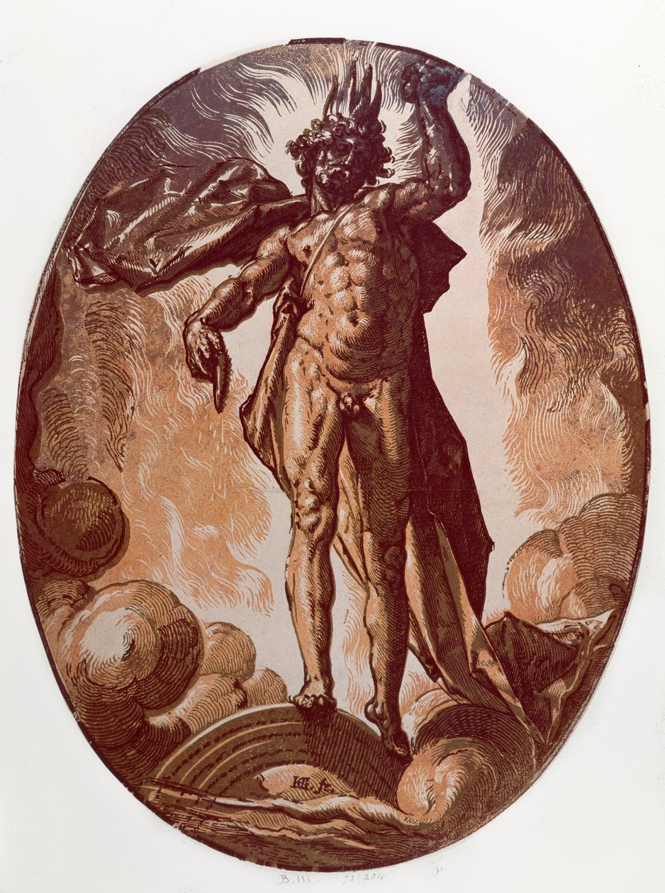 Pluto von Hendrik Goltzius