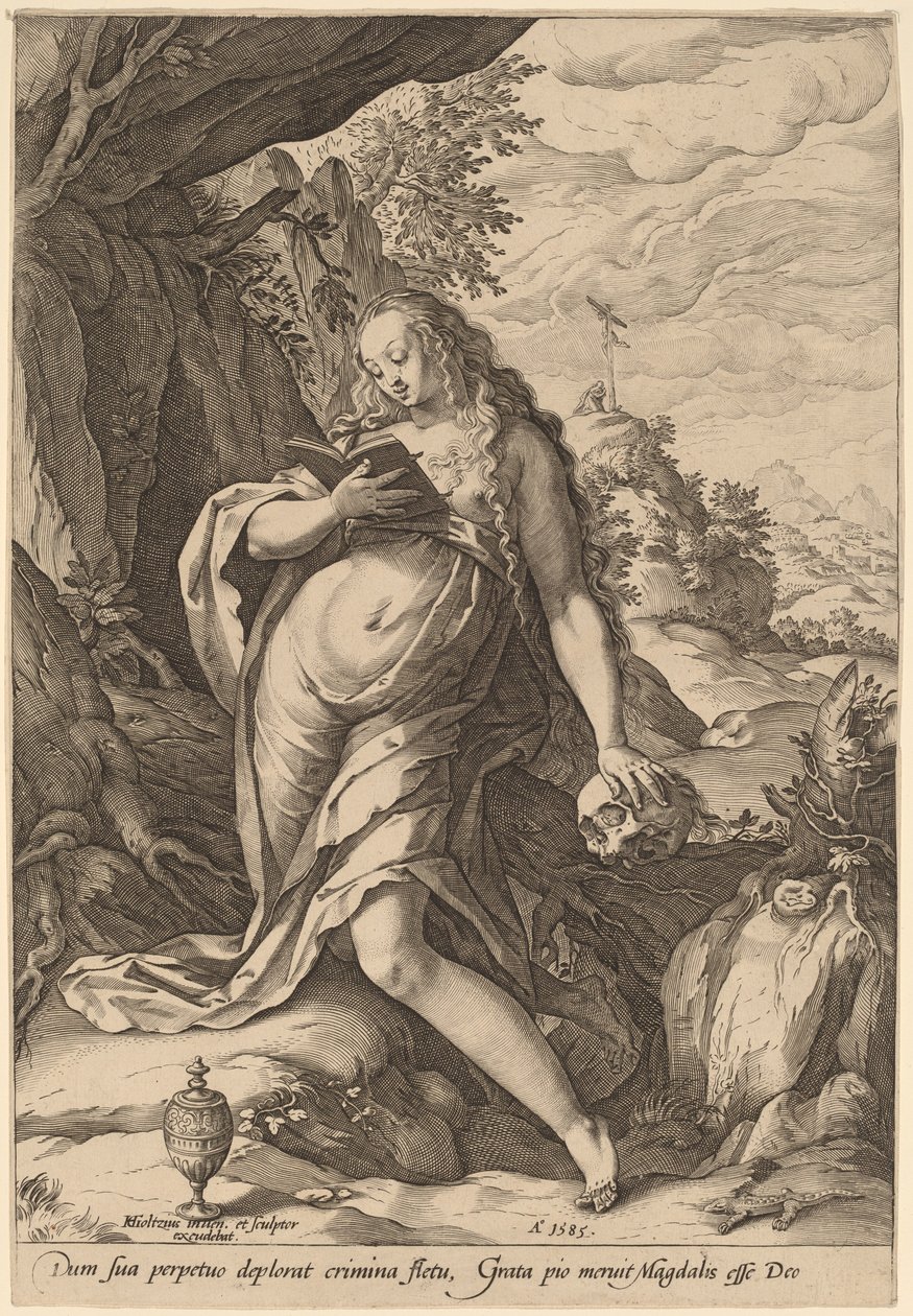 Die reuige Maria Magdalena von Hendrik Goltzius