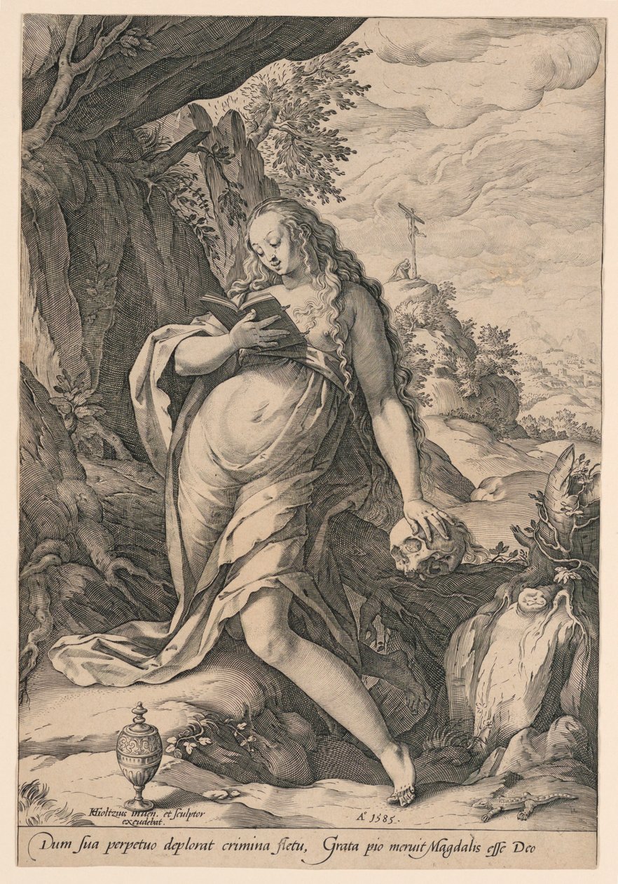 St. Maria Magdalena Büßerin von Hendrik Goltzius
