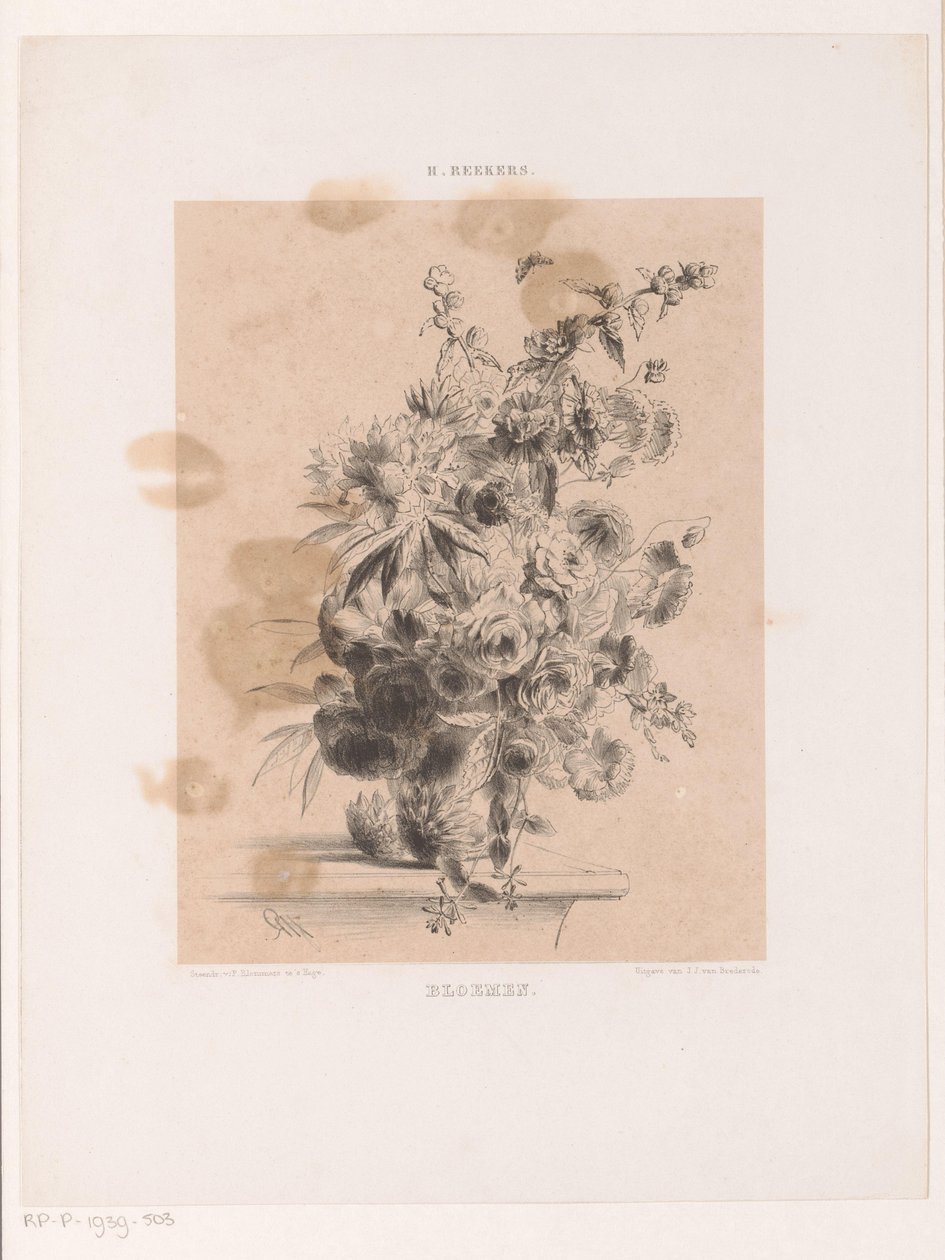 Blumenstück von Hendrik Reekers