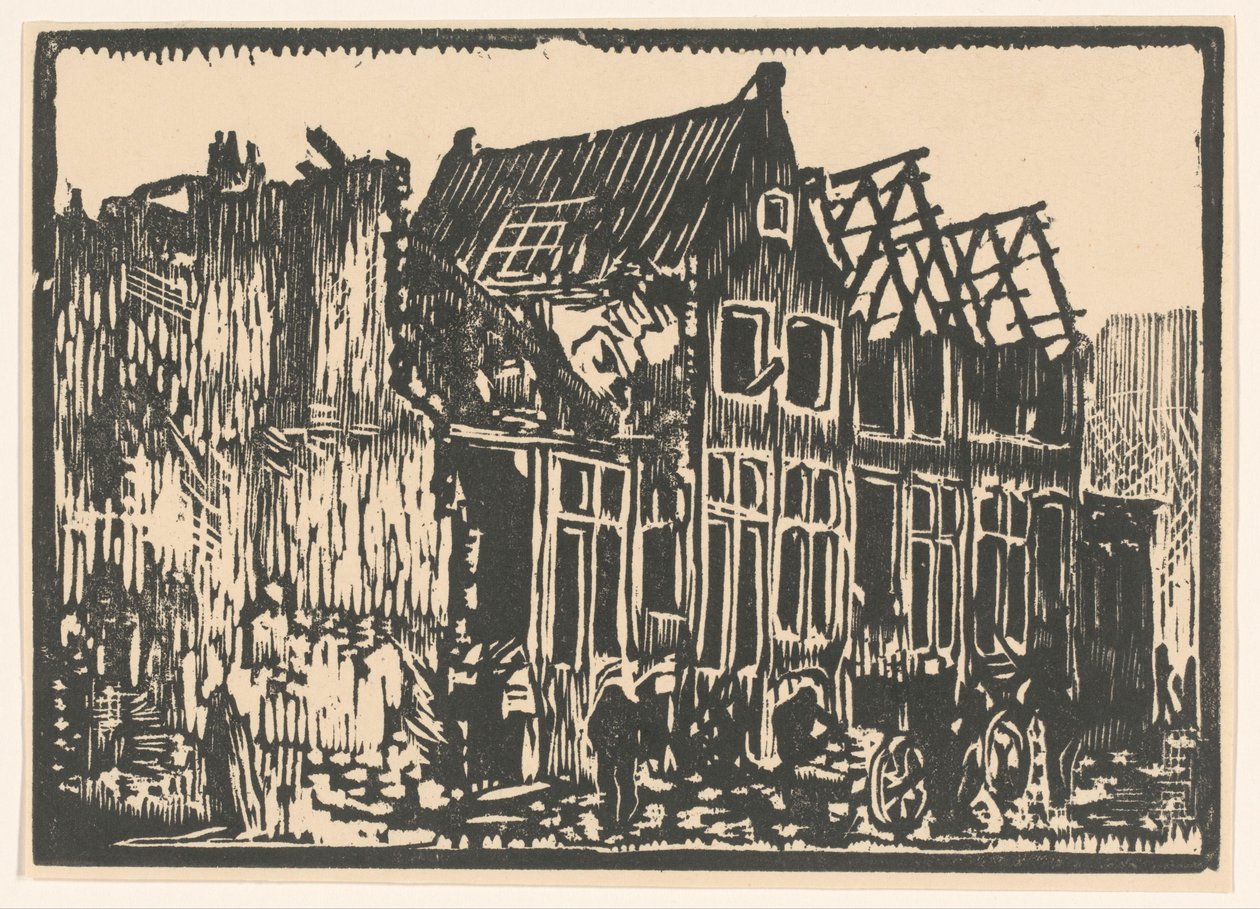 Häuser und Ruinen von Hendrik van Straten
