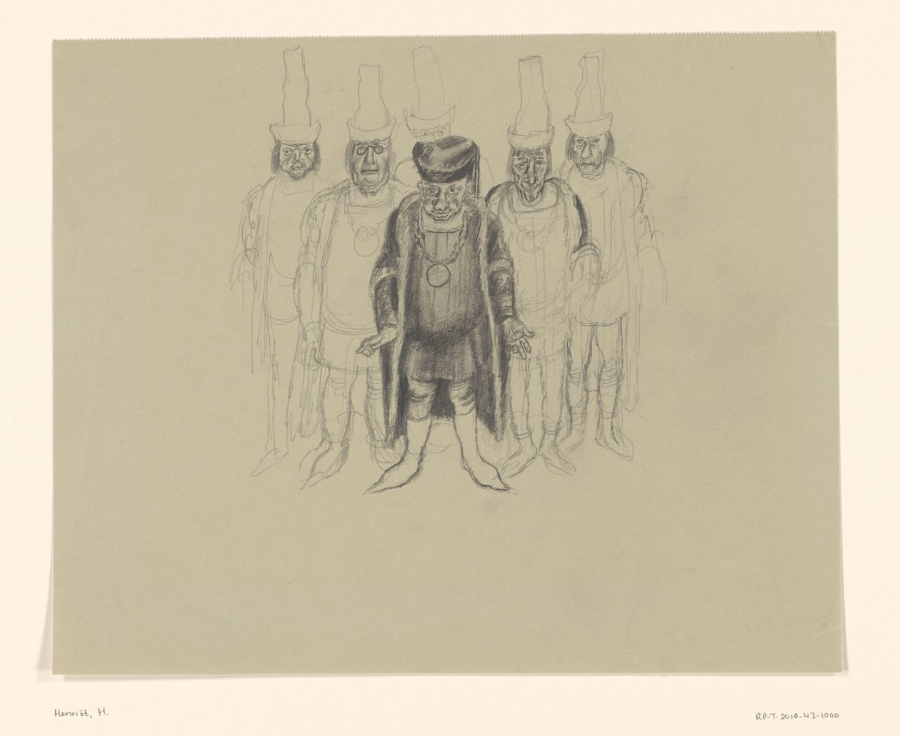 Geführte Gruppe von Henk Henriët