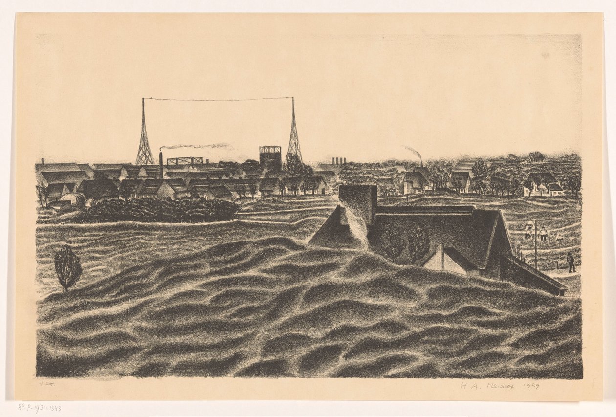 Stadtrand von Henk Henriët