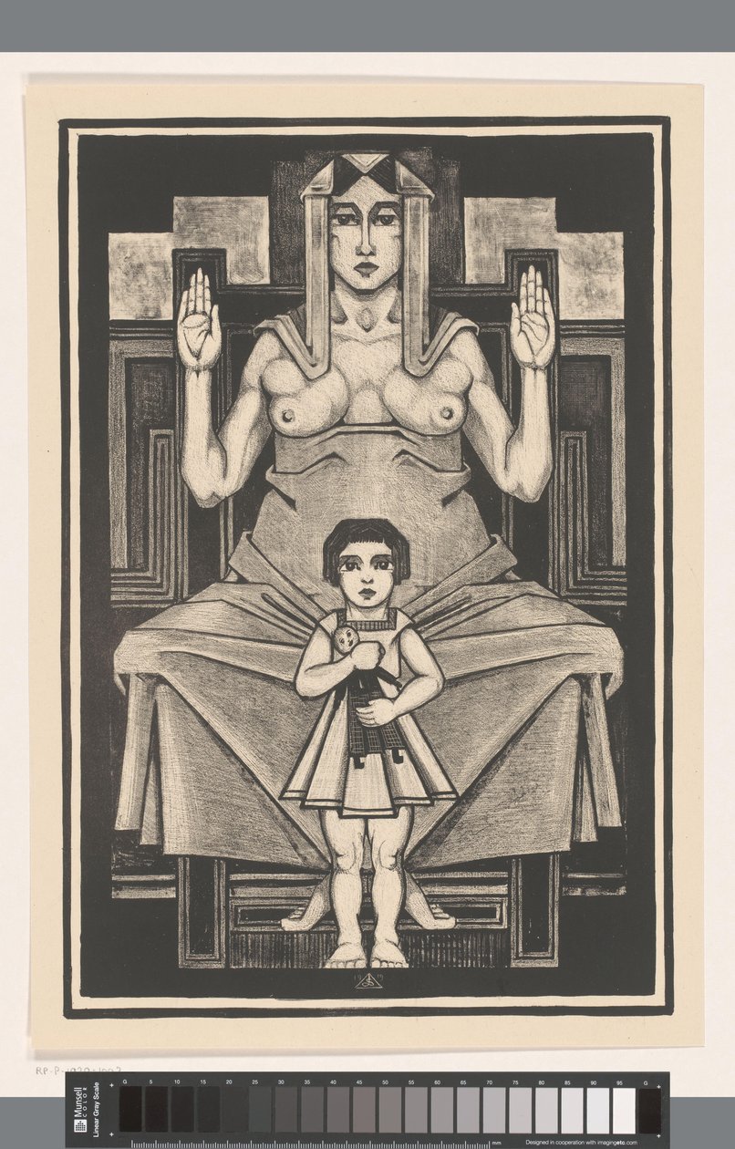 Mutter mit Kind von Henk Schilling