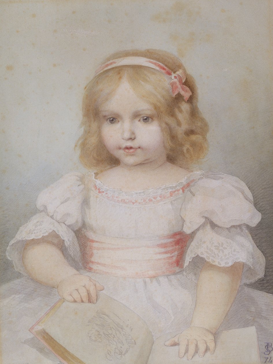 Colette, 18 Monate alt, 1875 von Henri Baron
