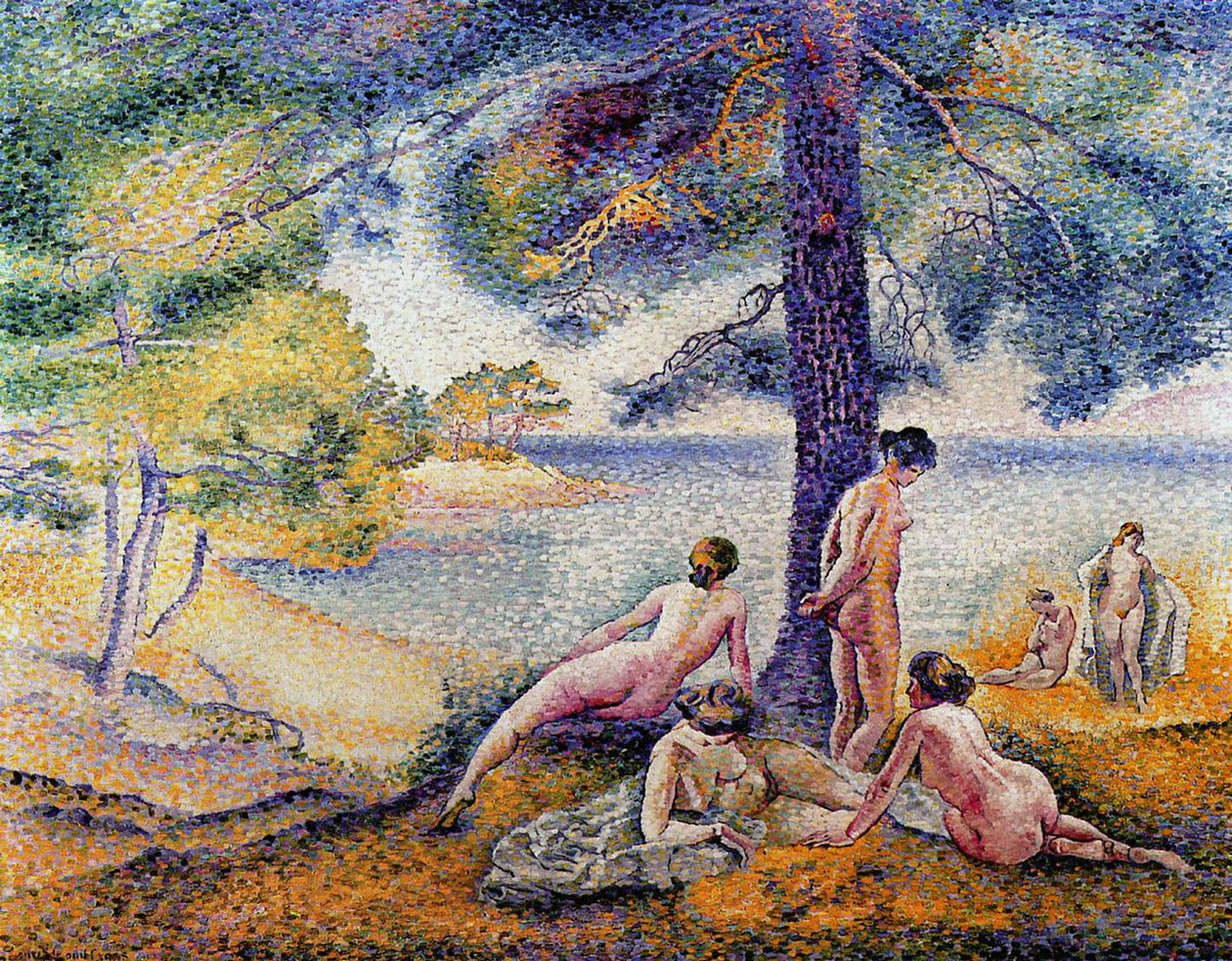 Im Schatten, 1902 von Henri Edmond Cross