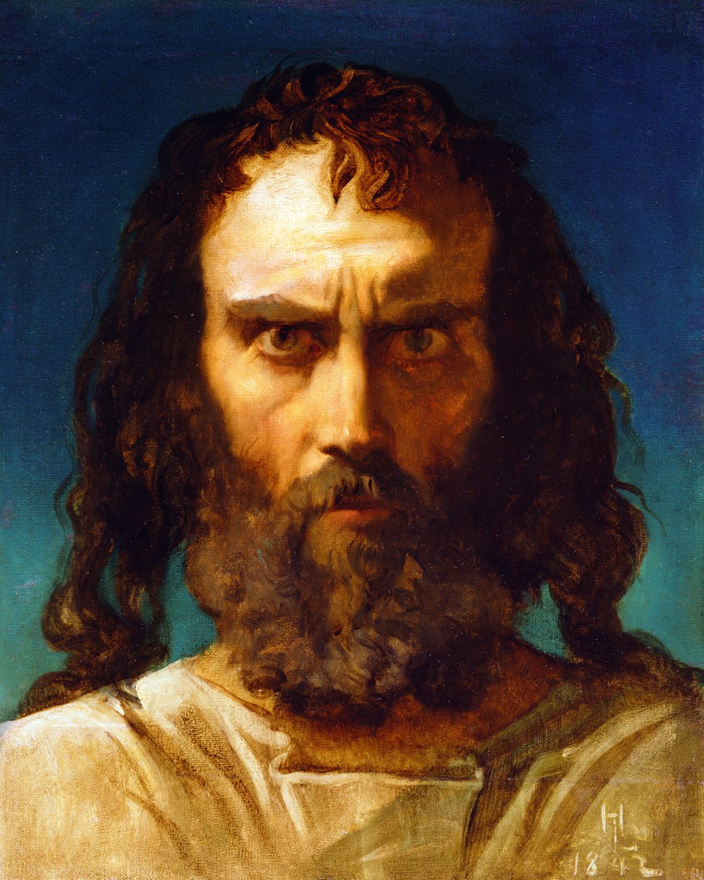 Ein Heiliger, 1842 von Henri Lehmann
