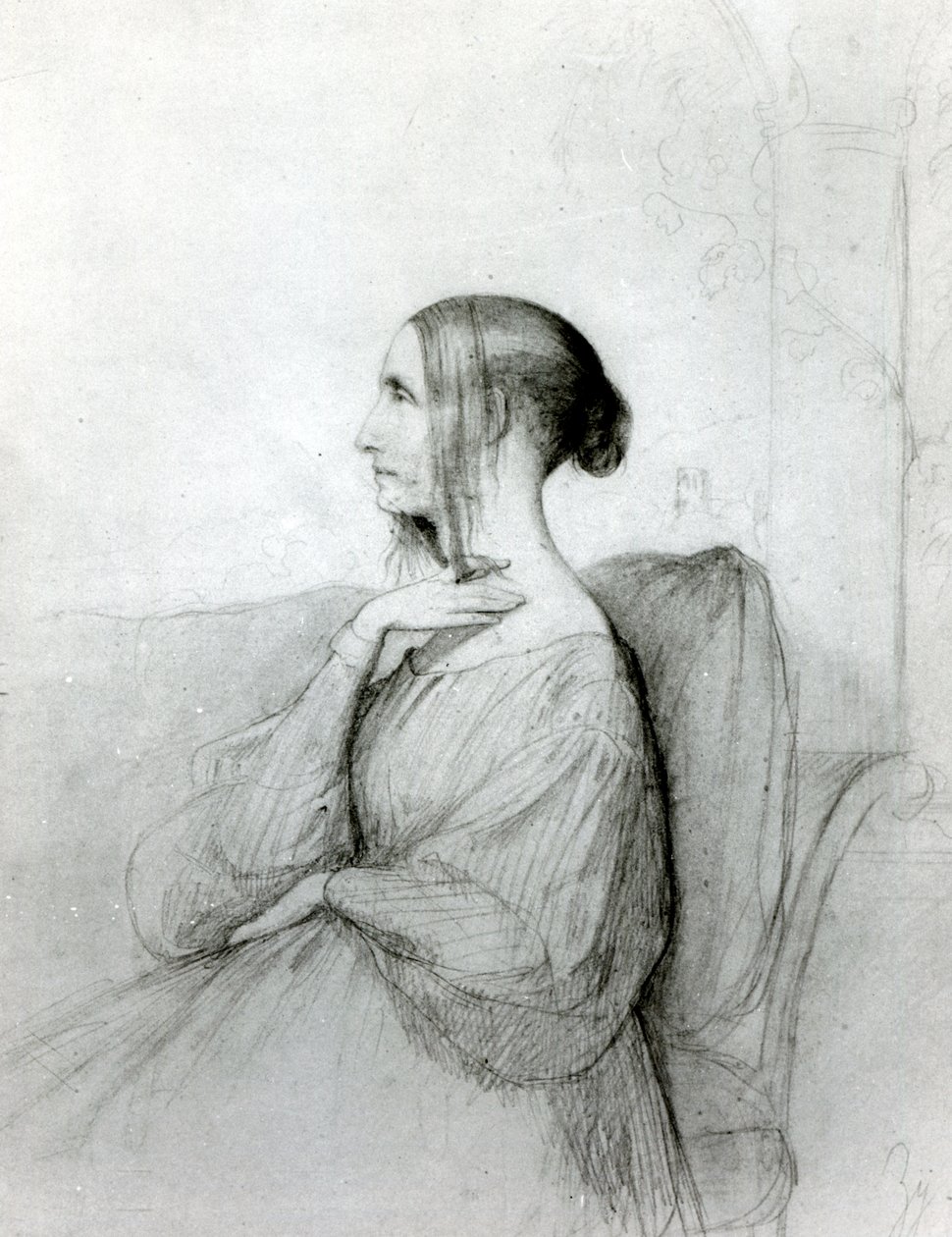 Porträt von Marie d