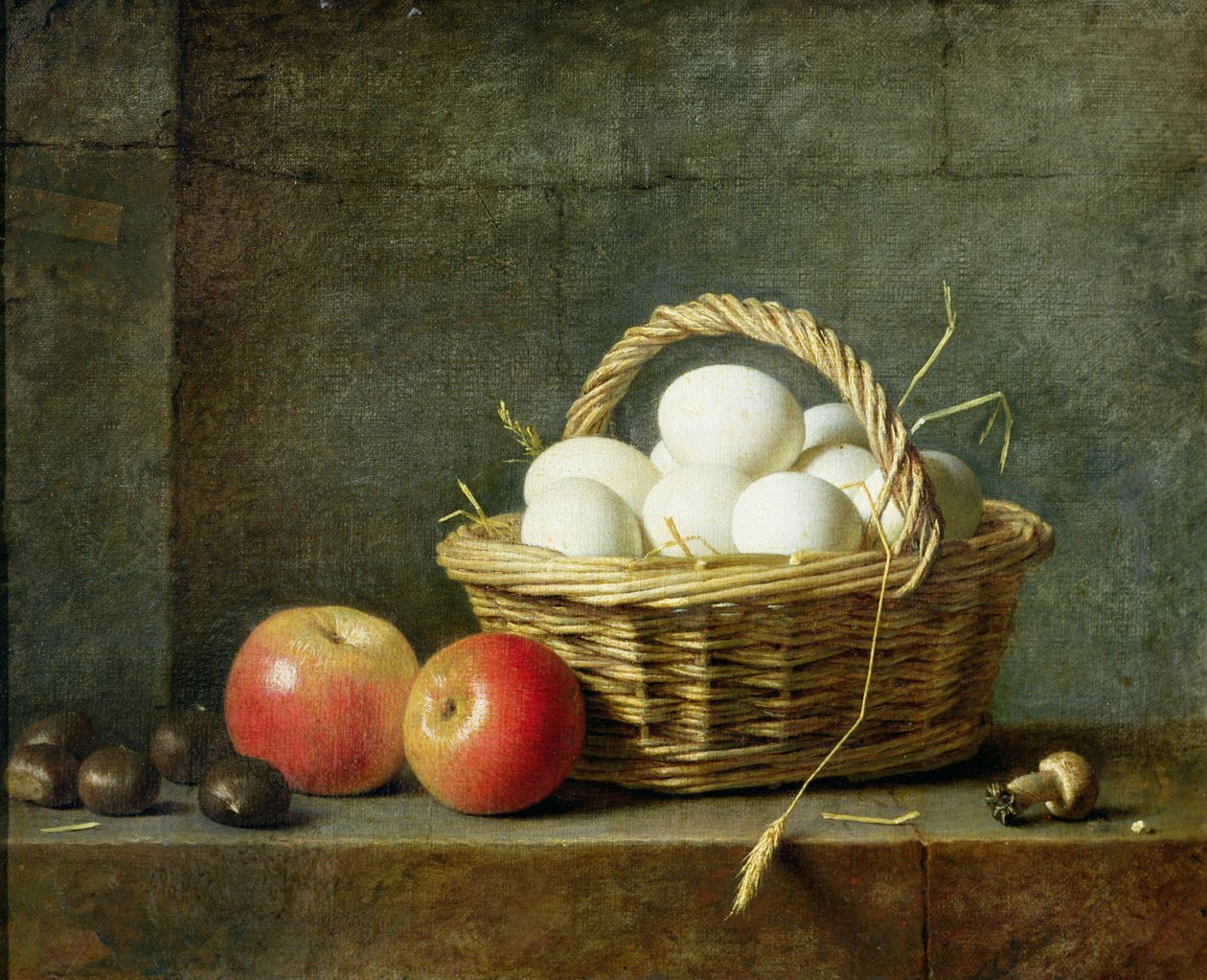 Der Eierkorb, 1788 von Henri Roland de la Porte